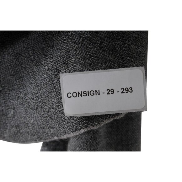 Dior Mens Oblique Logo Mock Neck Sweater Large Gray Black 100% Cashmere Pullover - Picture 10 of 10